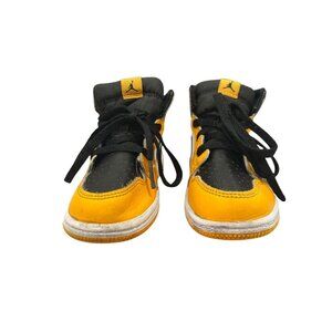 Jordan Toddler's 1 Mid Black/Dark Iris-White 640735 095 Size 8